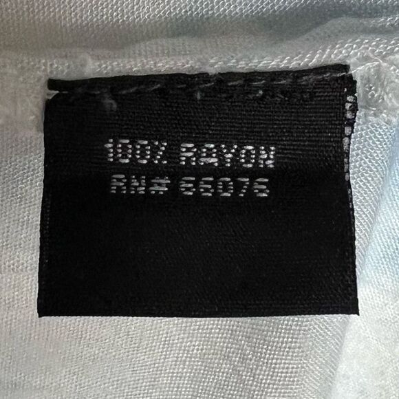 Boho Me Blue & White Cloud Pattern Dress 2X/3X - Picture 7 of 13